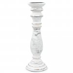 (image for) Classic Candle Stand - Whitewash - Large