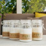 (image for) Pure Olive Wax Jar Candle 120x70 - White