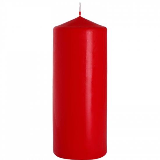 (image for) Pillar Candle 80x200mm - Red