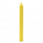 (image for) Solid Colour Dinner Candle Set - Pack of 21 - Rustic Lemon