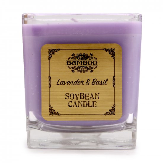 (image for) Soybean Jar Candles - Lavender & Basil