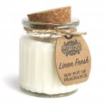 (image for) Linen Fresh Soy Pot of Fragrance Candles