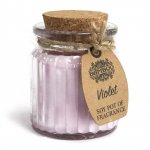 (image for) Violet Soy Pot of Fragrance Candles