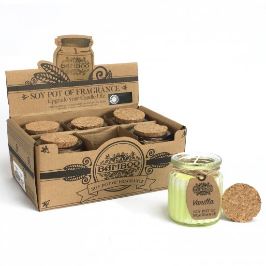 (image for) Vanilla Soy Pot of Fragrance Candles