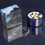 (image for) Zodiac Crystal Candle with Bracelet - Taurus