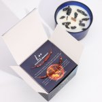 (image for) Zodiac Crystal Candle with Bracelet - Leo