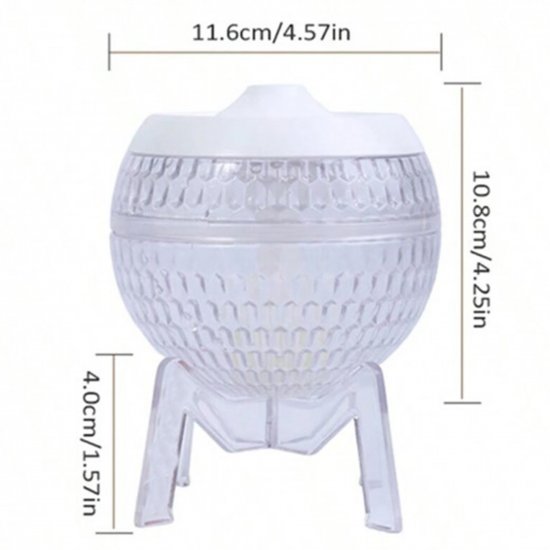 (image for) Clear Humidifer Mondo Planet - USB - Colour Change (down light)