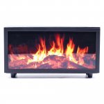 (image for) Flame Effect Aroma Diffuser with Birdsound - Black USB - Colour Change