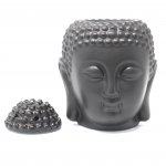 (image for) Buddah Head Oil Burner - Dark Brown