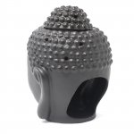 (image for) Buddah Head Oil Burner - Dark Brown