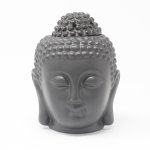 (image for) Buddah Head Oil Burner - Dark Brown
