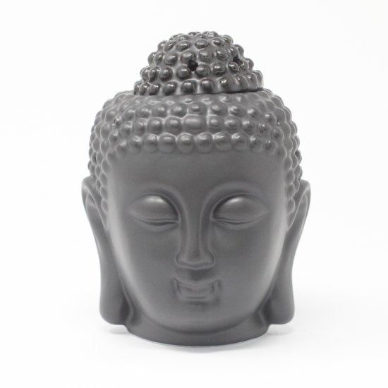 (image for) Buddah Head Oil Burner - Dark Brown