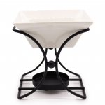 (image for) Ceramic & Metal Square Stand