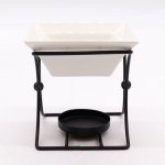 (image for) Ceramic & Metal Square Stand