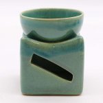 (image for) Lucky Coin Large Oil Burner - Jade