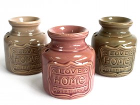 Large Home Oil Burner - Love Home Sweet Home Large Home Oil Burner - Love Home Sweet Home