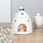 (image for) White Beehive Oil Burner