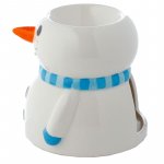 (image for) Snowman Shaped Christmas Ceramic Oil Burner