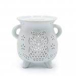 (image for) Caildren Oil Burner - Owl - White