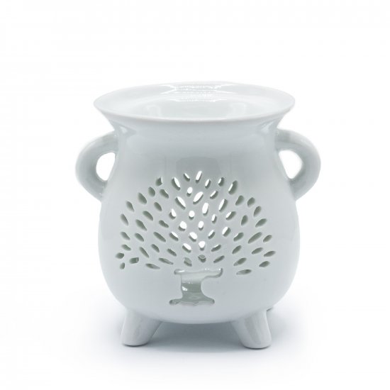 (image for) Caildren Oil Burner - Tree of Life - White