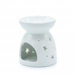 (image for) Oil Burner Angel Cut Out- White