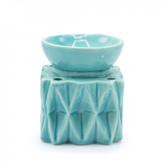 (image for) Oil Burner Geometric - Blue
