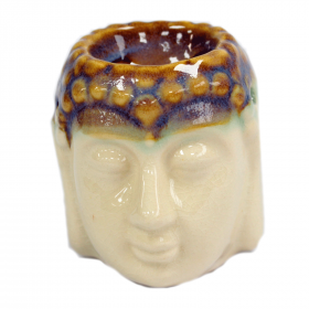 Buddha Oil Burner - Ivory & Mint Buddha Oil Burner - Ivory & Mint