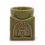 (image for) Square Buddha Burner - Light Jade
