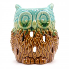 Classic Rustic Oil Burner - Owl (assorted) Classic Rustic Oil Burner - Owl (assorted)