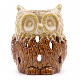 Classic Rustic Oil Burner - Owl (assorted) Classic Rustic Oil Burner - Owl (assorted)