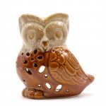(image for) Classic Rustic Oil Burner - Owl Side-on (assorted)