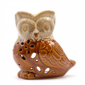 Classic Rustic Oil Burner - Owl Side-on (assorted) Classic Rustic Oil Burner - Owl Side-on (assorted)