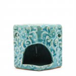 (image for) Classic Small Square Floral Oil Burners (aast)