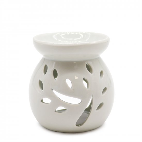 (image for) Sm Classic White Oil Burner - Tree Cut-out