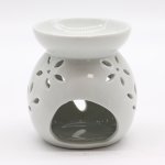 (image for) Lrg Classic White Oil Burner - Tree Cut-out