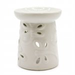 (image for) Classic White Oil Burner - Dragonfly