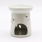(image for) Classic White Oil Burner - Dragonfly
