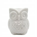 (image for) Classic White Oil Burner - Tall Owl
