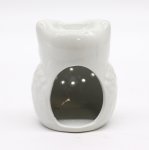 (image for) Classic White Oil Burner - Tall Owl