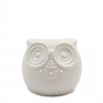 (image for) Classic White Oil Burner - Short Owl