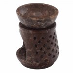 (image for) Small Soapstone Oil Burner 8cm - Classic