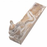 (image for) Hand carved Doorstop - Dormouse