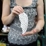(image for) Hand Crafted Small Angel Wing - 18cm