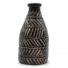 Greek Taper Vase - Chocolate Greek Taper Vase - Chocolate