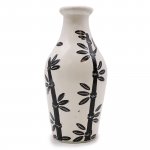 (image for) Bamboo Motif Shaped Vase - Natural