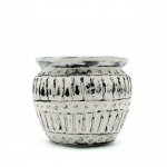 (image for) Greek Clay Plant Pot - Cream 12cm