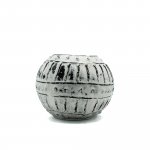 (image for) Greek Bubble Clay Plant Pot - Cream 10cm