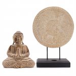 (image for) Buddha Feng Shui Set - Classic Mandala - Natural