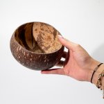 (image for) Large Natural Coconut Bowl