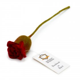 Felt Flowers - Red Roses Felt Flowers - Red Roses